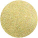 A round container of Roxy & Rich Dark Gold Lustre Dust with a glittery surface.
