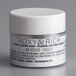 A white container of Roxy & Rich Nu Silver Lustre Dust with a white lid.