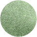 A green glitter circle of Roxy & Rich Rose Leaf Green Lustre Dust.