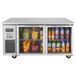 Turbo Air JUR-60-G-N J Series 60" Glass Door Undercounter Refrigerator with Side Mounted Compressor Main Thumbnail 3