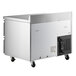 Avantco 44" Stainless Steel Two Drawer Extra Deep Worktop Refrigerator with 3 1/2" Backsplash Main Thumbnail 4