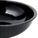 Cambro RSB8CW110 1.65 Qt. Black Camwear Round Ribbed Bowl Main Thumbnail 7