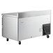 Avantco 60" Stainless Steel Four Drawer Extra Deep Worktop Refrigerator with 3 1/2" Backsplash Main Thumbnail 3