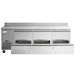 Avantco 93" Stainless Steel Six Drawer Extra Deep Worktop Refrigerator with 3 1/2" Backsplash Main Thumbnail 5