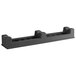 Regency 60" x 12" x 8" Black Plastic Narrow Dunnage Rack with Solid Top Main Thumbnail 5