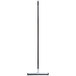 A long black Rubbermaid Lobby Pro squeegee pole with a silver handle.