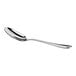 An Acopa Lydia stainless steel teaspoon with a silver handle and spoon.