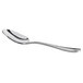 Acopa Lydia 4 1/4" 18/8 Stainless Steel Extra Heavy Weight Demitasse Spoon - 12/Case Main Thumbnail 4