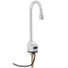 T&S EC-3100 ChekPoint Deck Mounted Hands-Free Sensor Faucet with 4 1/8" Spread Gooseneck ADA Compliant Main Thumbnail 1