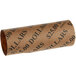 A brown paper roll with black text reading "Dollars"