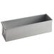 A rectangular metal Baker's Mark bread loaf pan with a lid on a counter.