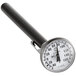 A Comark T160A pocket probe thermometer with a black handle and white dial.