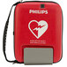 A white soft case with a red heart logo for Philips HeartStart FR3 AEDs.
