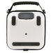 A white square semi-rigid case with black straps for LIFEPAK CR2 AEDs.