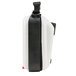 A white plastic case with a black strap for a Physio-Control LIFEPAK CR2 AED.