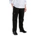 Chef Revival Women's Black Cargo Chef Pants - Extra Large Main Thumbnail 3