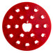 Fox Run 4780 9 3/4" Red Apple Shaped Pie Crust Cutter Main Thumbnail 4