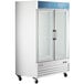Avantco GD-ICE-49F 53" White Indoor Glass Door Ice Merchandiser Main Thumbnail 3