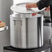 Choice 80 Qt. Heavy Weight Aluminum Stock Pot with Cover Main Thumbnail 1