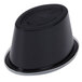 Pactiv Newspring E505B ELLIPSO 5 oz. Black Oval Plastic Souffle / Portion Cup with Lid - 500/Case Main Thumbnail 7
