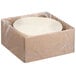 A white box of Rich's Fresh N Ready Pizza Crust Dough with plastic wrapped round white pizza crust dough.