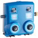 A blue Dema Dilution at Hand Extreme chemical dispensing system with knobs and dials.