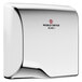World Dryer L-972A SLIMdri Polished Stainless Steel Surface-Mounted ADA Hand Dryer - 110-120V/208V/220-240V, 950W Main Thumbnail 1