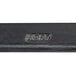 A black rectangular Unger Soft Rubber squeegee blade with text on it.