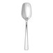 A Fortessa stainless steel serving spoon with a silver handle.