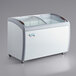 Avantco DFC13-HCL 49 3/4" Curved Top Display Ice Cream Freezer Main Thumbnail 3