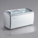 Avantco DFC16-HCL 60" Curved Top Display Ice Cream Freezer Main Thumbnail 3