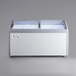 Avantco DFC16-HCL 60" Curved Top Display Ice Cream Freezer Main Thumbnail 5