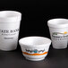 Dart 8SJ32 8 oz. Super Squat White Foam Food Container - 25/Pack Main Thumbnail 3