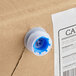 The blue plastic cap on a Boylan Cane Cola bag in box.