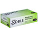 A white box of Noble vinyl gloves with black text.
