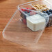 Fabri-Kal LS6OF Alur On-The-Go Outer-Fit Clear PET Lid - 300/Case Main Thumbnail 1