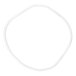 A white replacement gasket for a CaterGator top loading insulated food pan carrier.