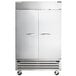 Beverage-Air HBRF49HC-1-A Horizon Series 52" Stainless Steel Solid Door Dual Temperature Reach-In Refrigerator / Freezer Main Thumbnail 5