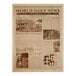 Choice Kraft newspaper deli wrap paper with images and text.