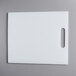 A white rectangular CaterGator cutting board with a handle.