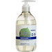 A case of eight Seventh Generation 12 oz. bottles of liquid hand soap with a pump.
