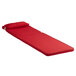 Lancaster Table & Seating Red Chaise Cushion with Pillow Main Thumbnail 3