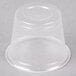 Dart Conex Complements 100PC 1 oz. Clear Plastic Souffle / Portion Cup - 2500/Case Main Thumbnail 3