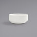 A Front of the House Catalyst Monaco porcelain bowl on a gray surface.