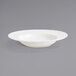 A Front of the House Catalyst European White Porcelain Bowl on a white background.