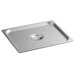 Carlisle 607120C DuraPan 1/2 Size Solid Stainless Steel Steam Table / Hotel Pan Cover - 24 Gauge Main Thumbnail 3