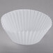 White Fluted Baking Cup 1 7/8" x 1 5/16" - 1000/Pack Main Thumbnail 2