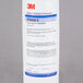 A white 3M Water Filtration Products bottle with blue and white text.