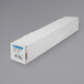 A white HP box with a blue label for HP Inc. DesignJet large format paper roll.