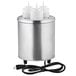 Carnival King Triple 16-24 oz. Sauce / Topping Bottle Warmer with 6 Squeeze Bottles - 550W, 120V Main Thumbnail 4